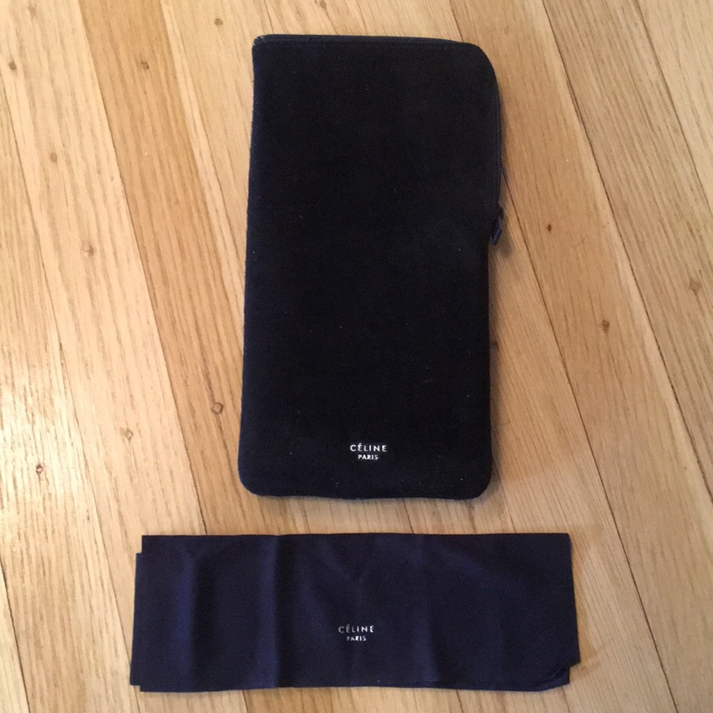 Celine sunglasses soft case